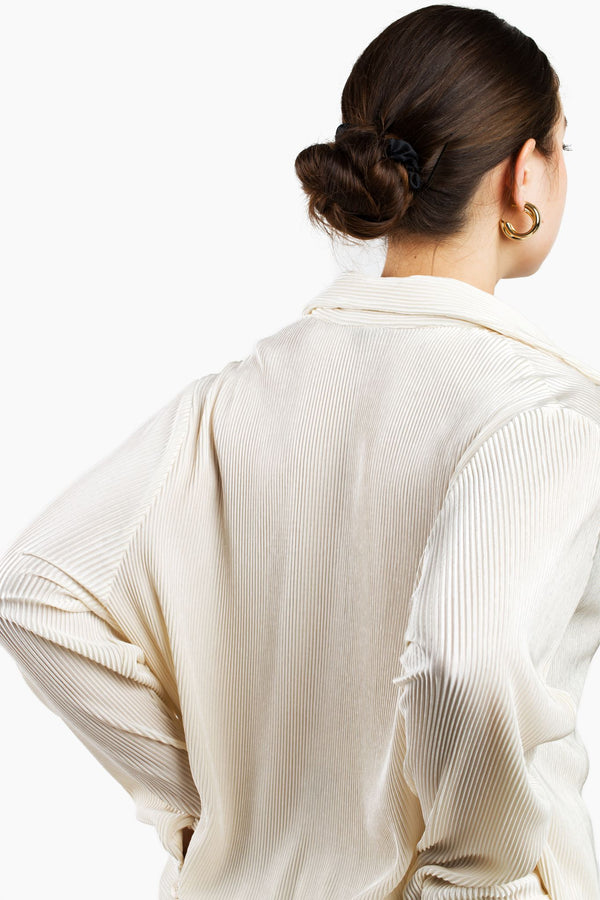 The Plissé Shirt